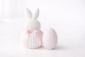 süßer Osterhase aus Reliefmasse