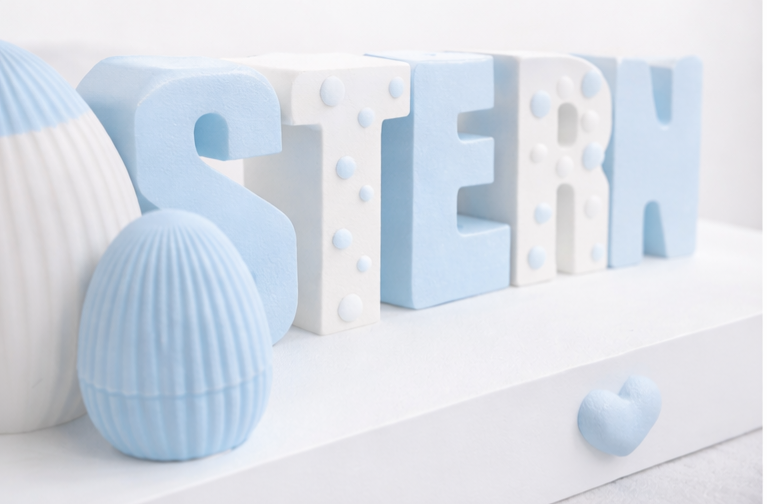 Oster Ensemble, ein Traum in hellblau