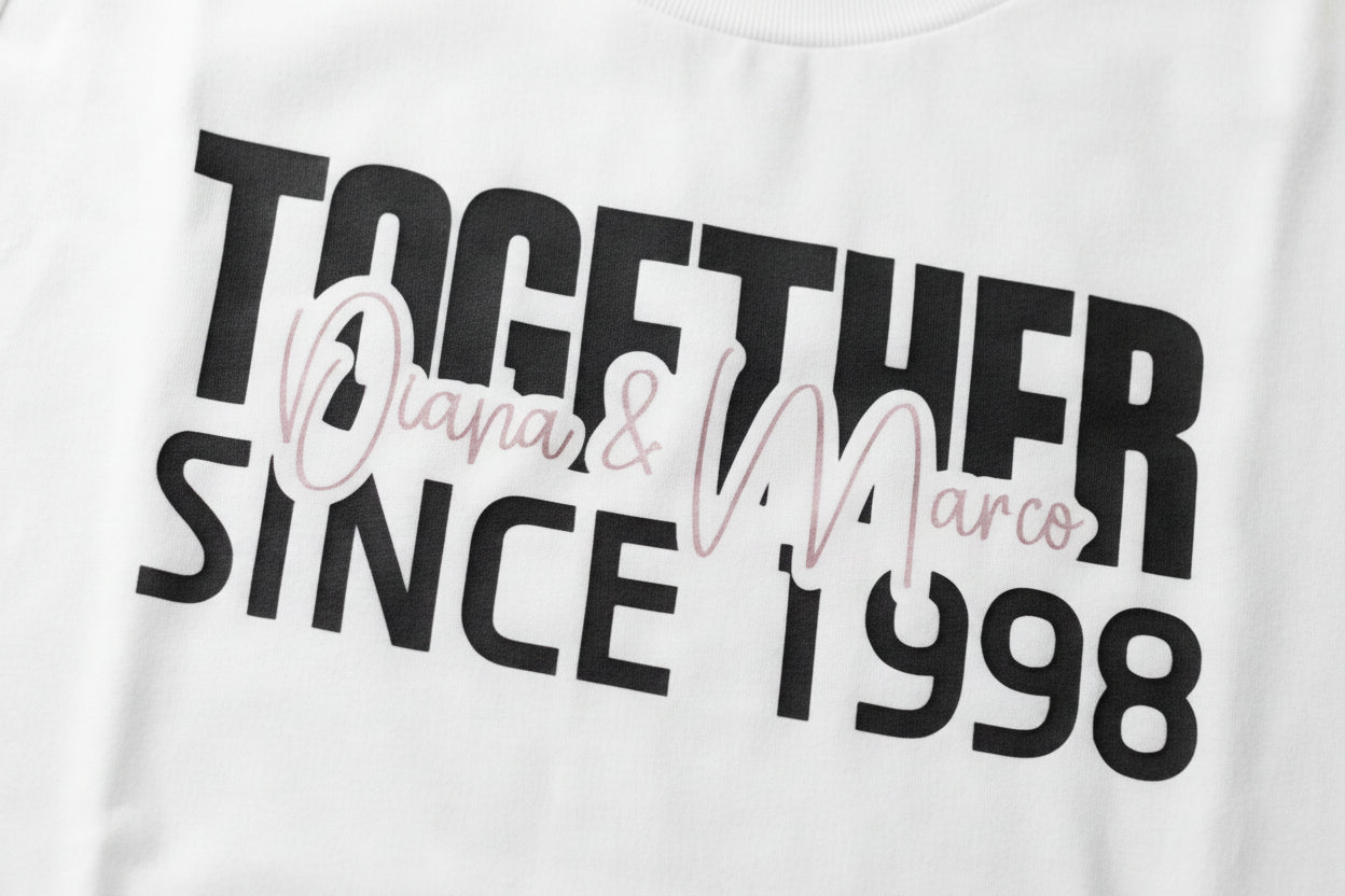 Partner T-Shirts "together"