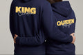 Paar Hoodie King & Queen